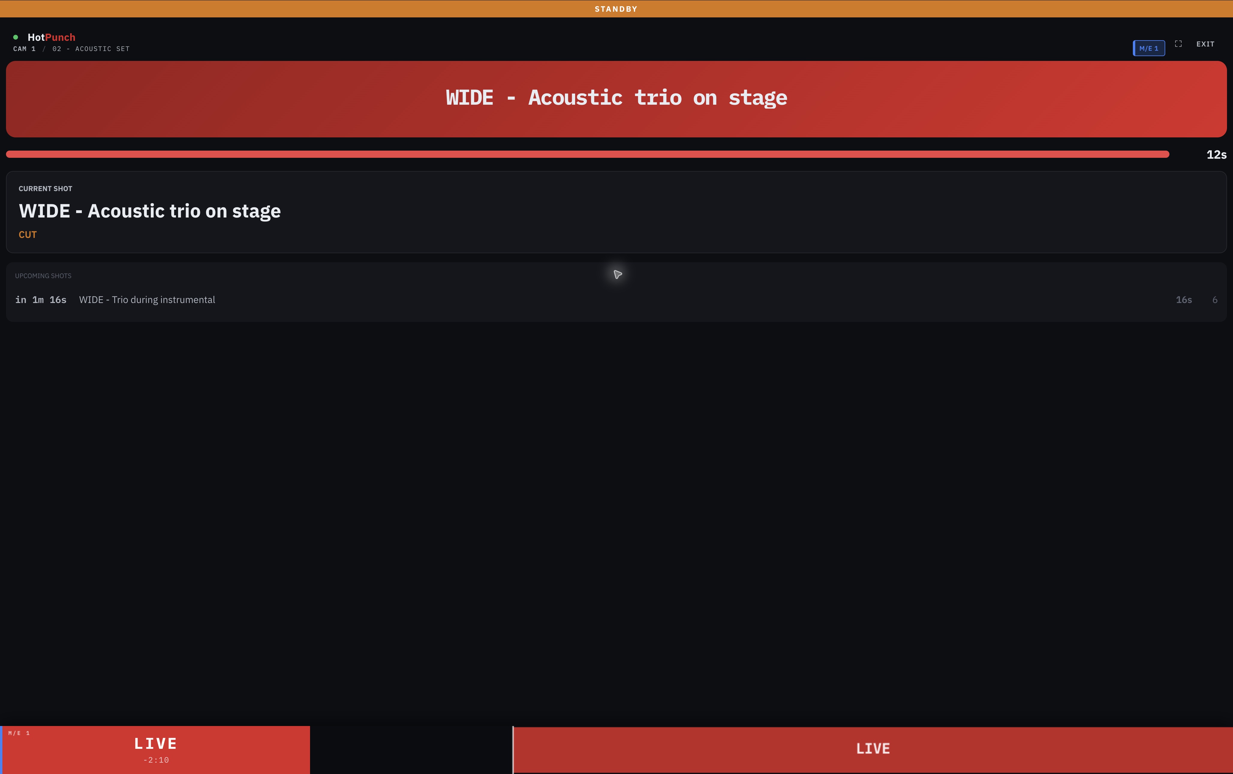 Camera Monitor view